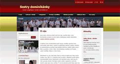 Desktop Screenshot of dominikanky.cz