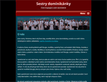 Tablet Screenshot of dominikanky.cz